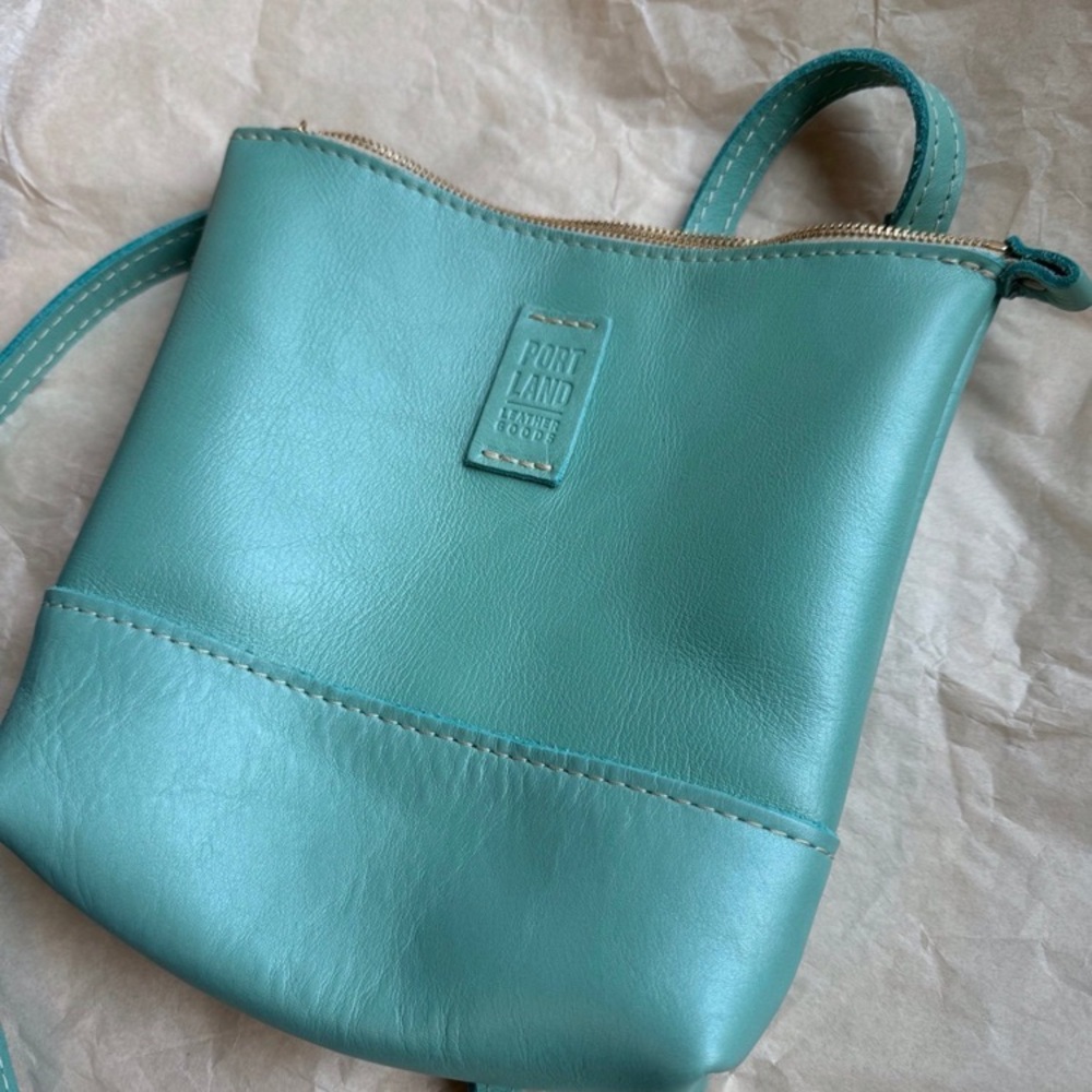 Portland Leather goods optical festival Crossbody